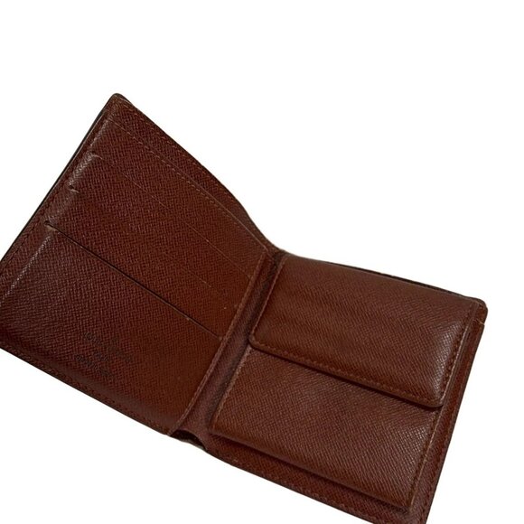 LOUIS VUITTON Porte Billets Cartes Credit Monnaie M61665 Monogram CA0072 - Picture 3 of 6